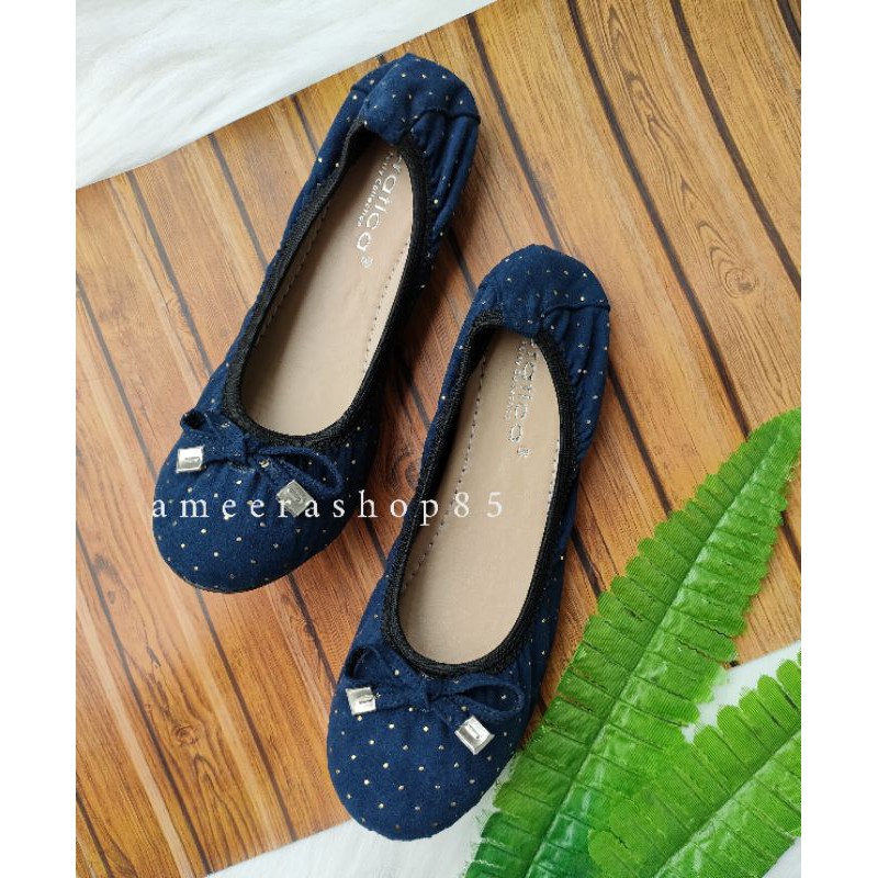 Sepatu flatshoes gratica Ameera Roll DR34bt