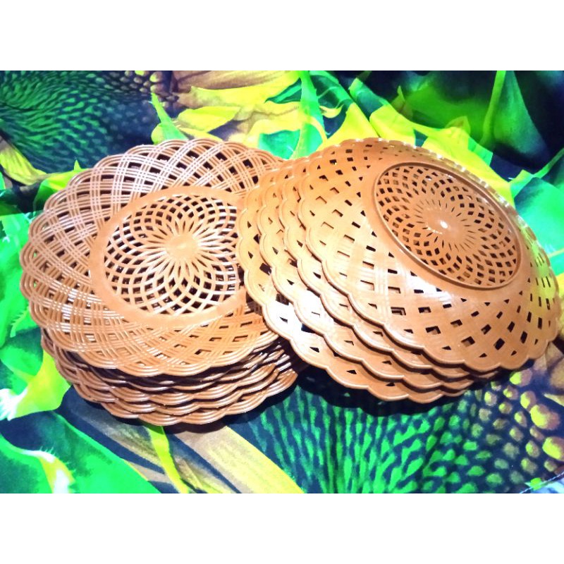 PIRING ANYAMAN PLASTIK/1 LUSIN (TEBAL)