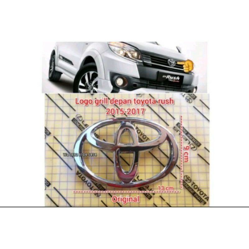 Logo depan Toyota Rush