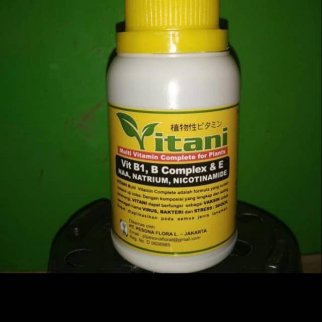 Vitani Vitamin B Anti Stres Pada Tanaman