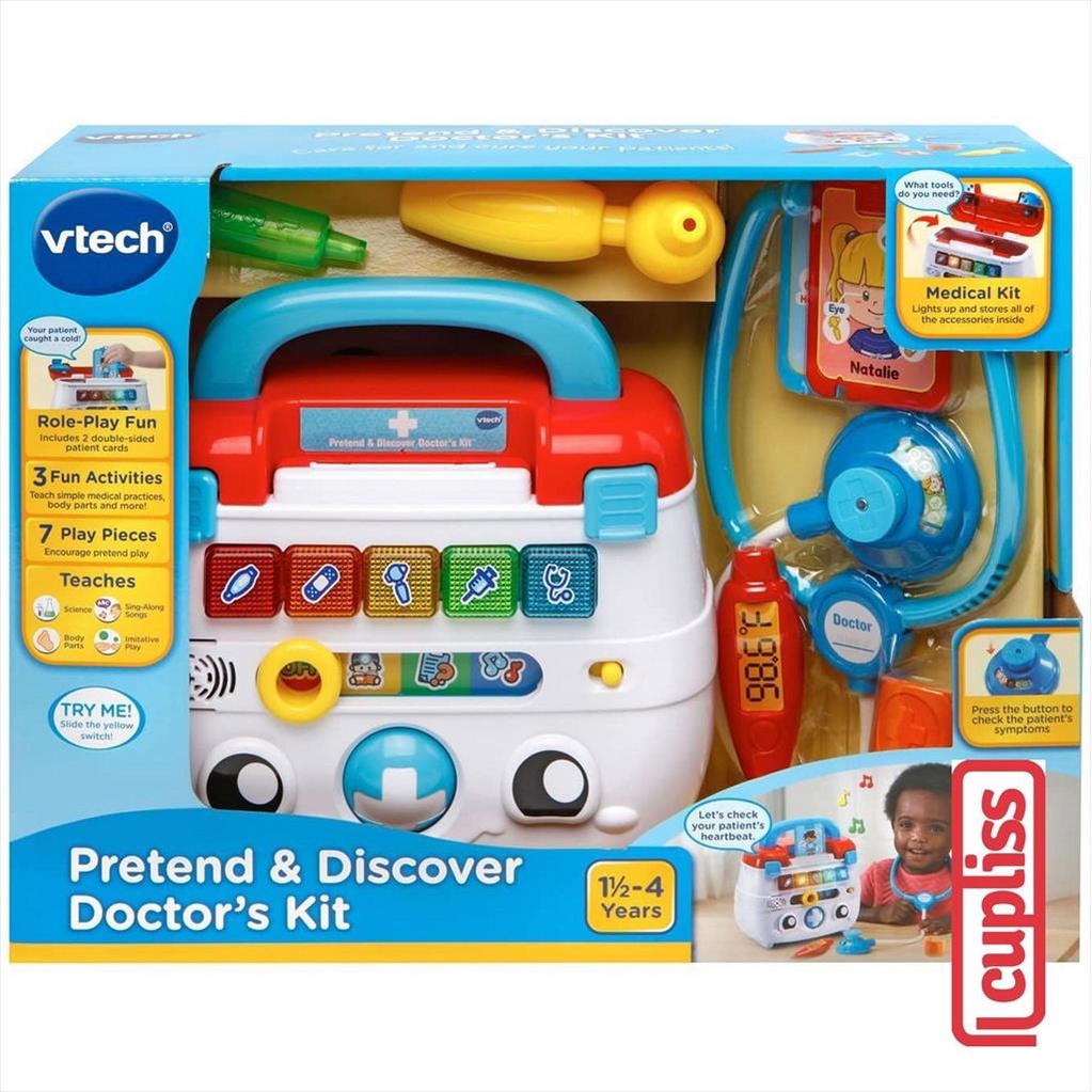 VTech Pretend and Discover Doctor Kit (Mainan Dokter) VTE178303