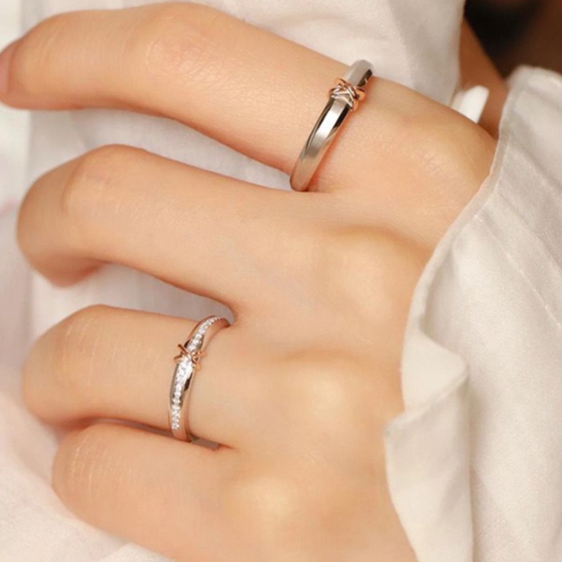 Cincin Berlian 925 silver Untuk Pria Dan Wanita