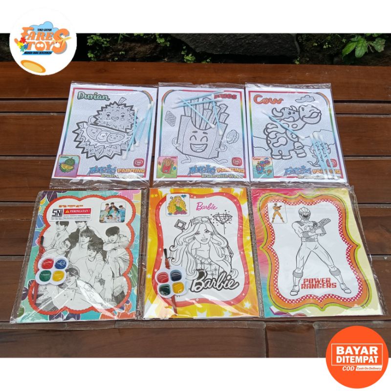 

Mewarnai Cat Air Isi 1 pcs 2 gambar