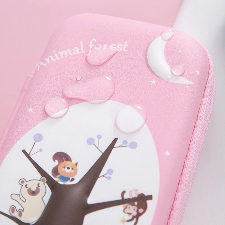 Tempat Kotak Pensil Anak Karakter Lucu unik 3D Timbul Waterproof CS010