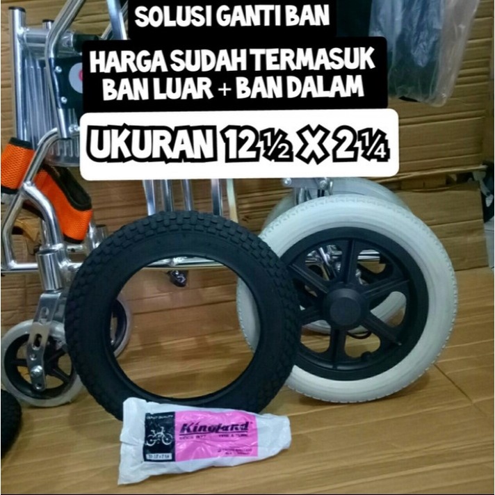 ban pompa kursi roda gea 868 ban kursi roda ukuran 12 Merupakan Pengganti Ban Mati Karena Telah Rapu