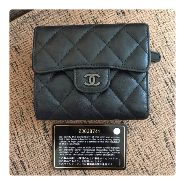 Preloved Chanel Small Wallet seri 23