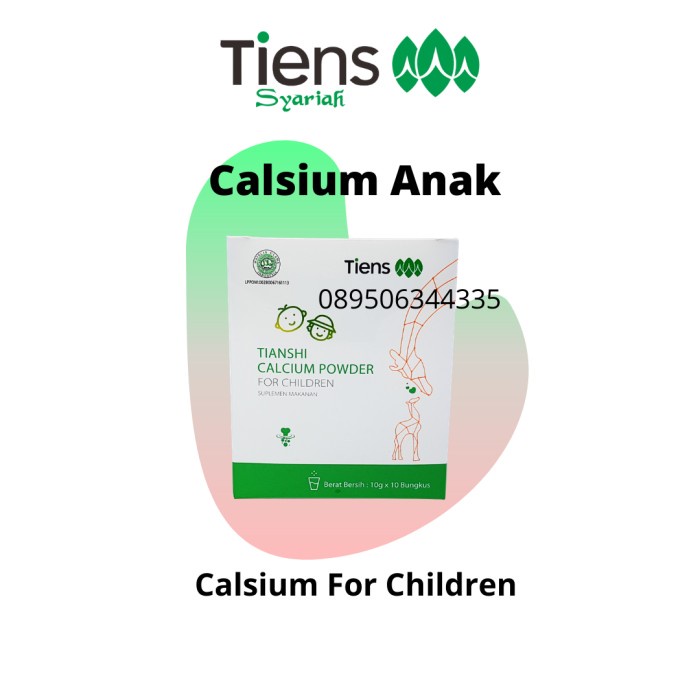 Kalsium Anak / Nutrisi Anak Tiens / Vitamin Anak / Nutrisi Anak Tiens Vit Anak -