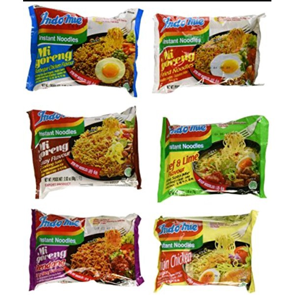 

Mie Instan Indomie Goreng dan Rebus kuah semua varian rasa