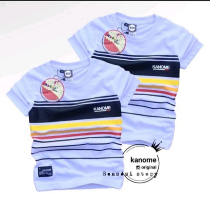 Kaos distro anak laki-laki KANOME
