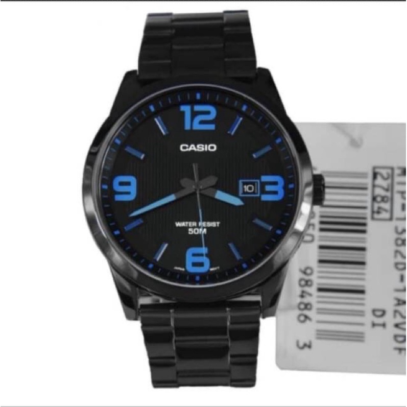 JAM TANGAN PRIA CASIO MTP-1382D-1A MTP 1382D MTP-1382D ORIGINAL RESMI