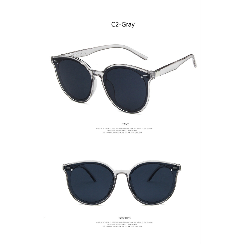 Fashionable Korean version of INS new UV-proof sunglasses for men and women