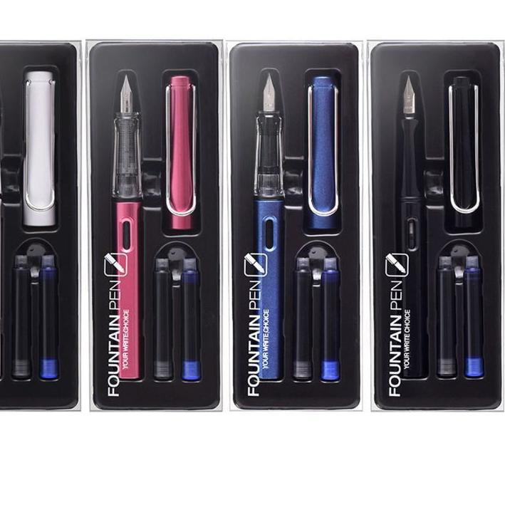 

Harga Bersahabat Bocai Fountain Pen Give Set pena kaligrafi fountainpen pulpen,,