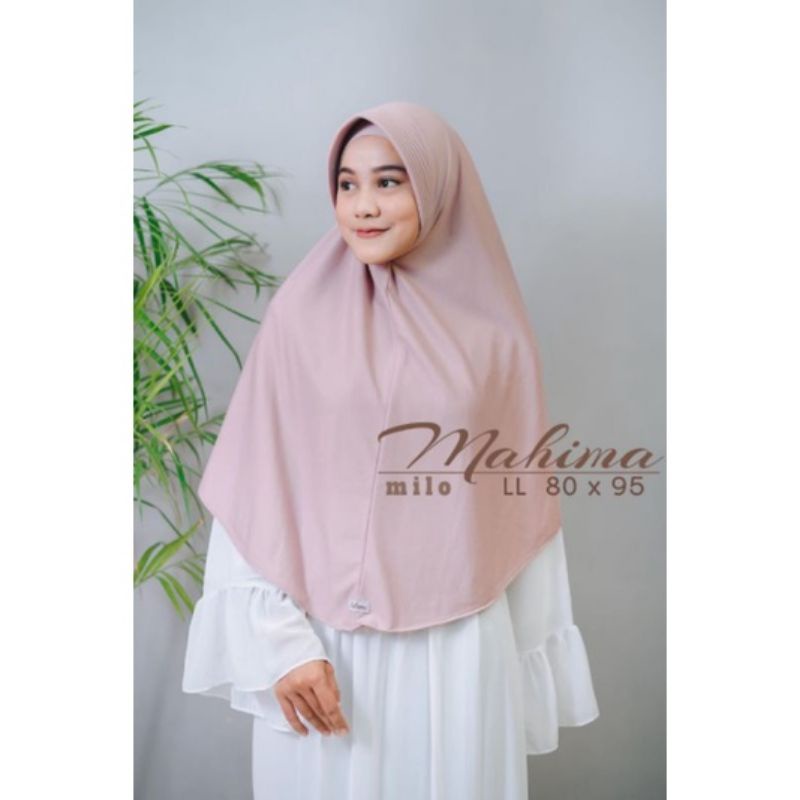 "LL" jilbab antem mahima kerudung slem mahima