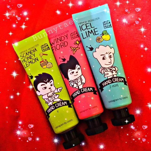 Bts Jin JHope Hand Cream Hip Hop Monster