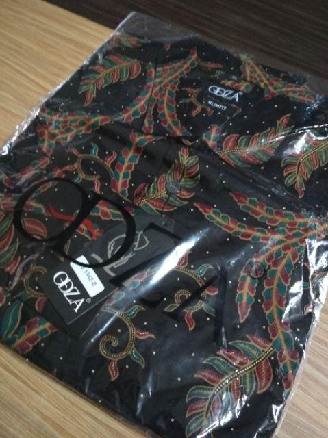 Kemeja Batik Odza Classic Baju Batik Pria Lengan Panjang