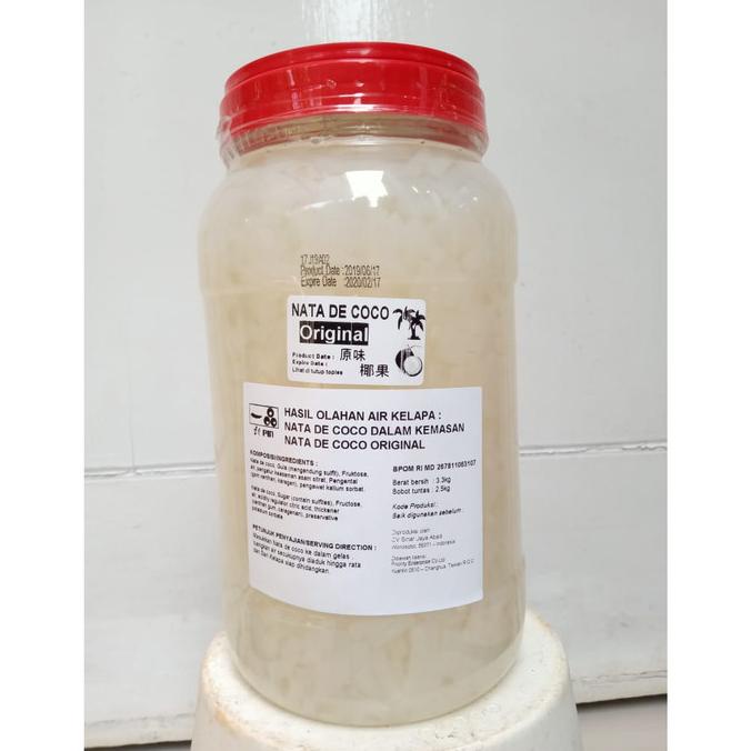 

COCONUT JELLY NATA DECOCO RASA ORIGINALI 3.3 kg