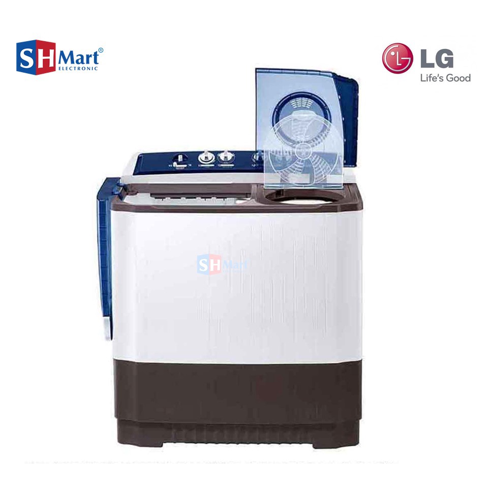 Mesin Cuci LG 2 Tabung 14 Kg Wind Jet Dry P1400RT Kapasitas Besar Garansi Resmi ( MEDAN)