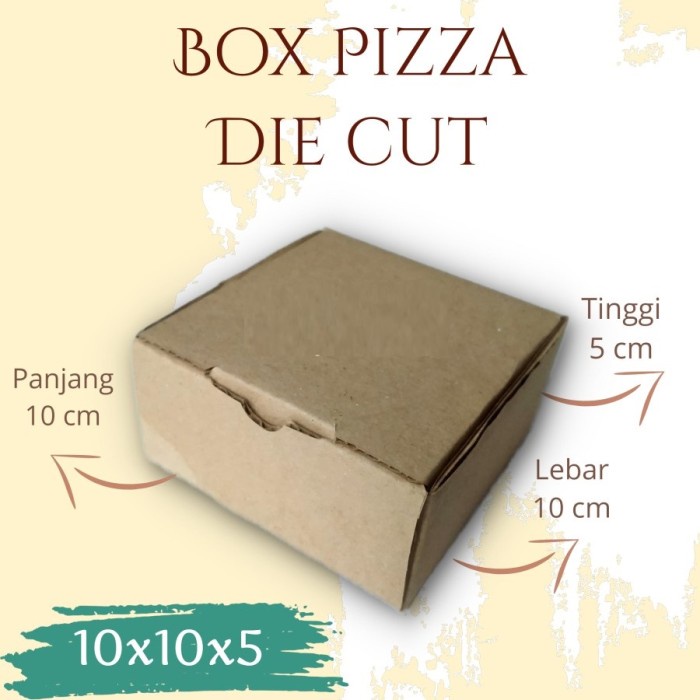 

Kardus Dus Box Pizza Kotak Karton 10x10x5 Die Cut Kotak Paket Online