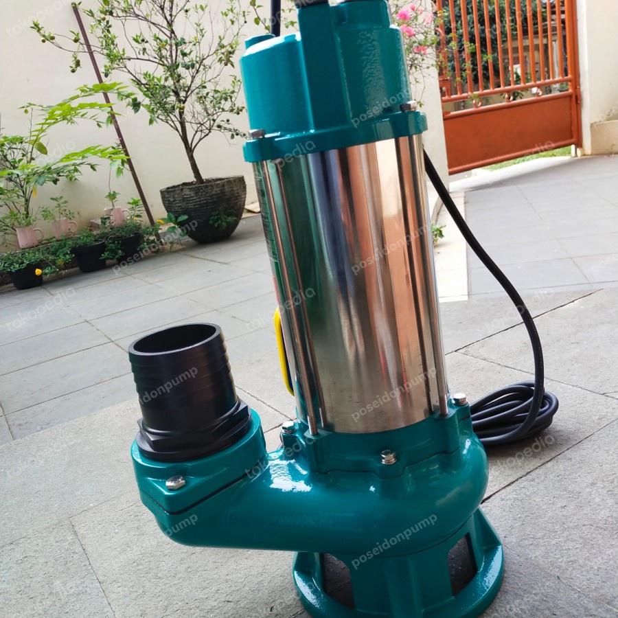 MAXPUMP WQD40-6-1.5AF POMPA CELUP AIR KOTOR SEWAGE PUMP MESIN POMPA AIR CELUP 3INCH 2HP AUTO OTOMATIS WATER PUMP