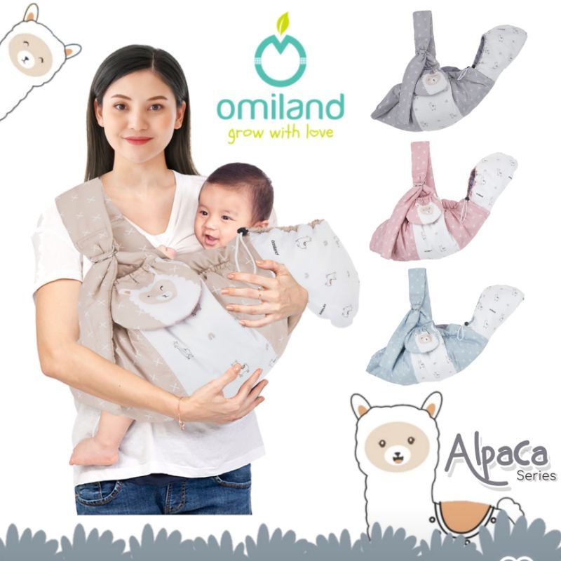 Omiland Gendongan Samping Aplaca Series / Gendongan Bayi Balita