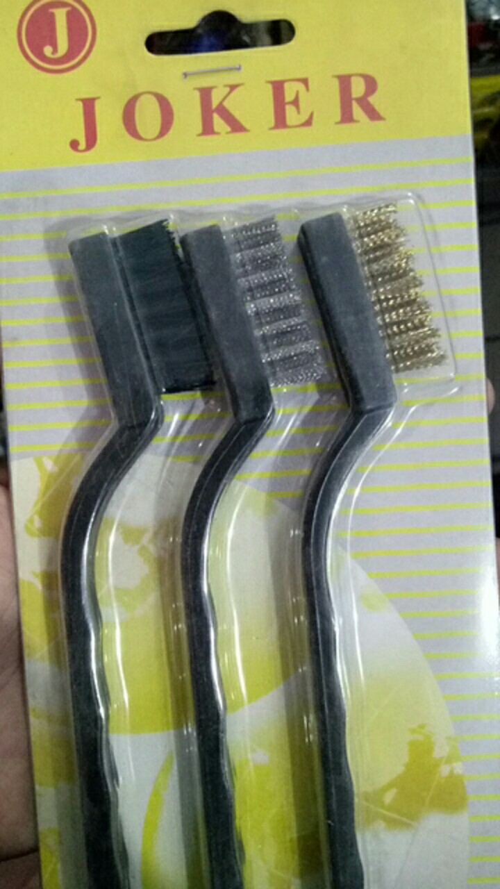 Sikat Kawat Mini Isi 3 Pic Joker
