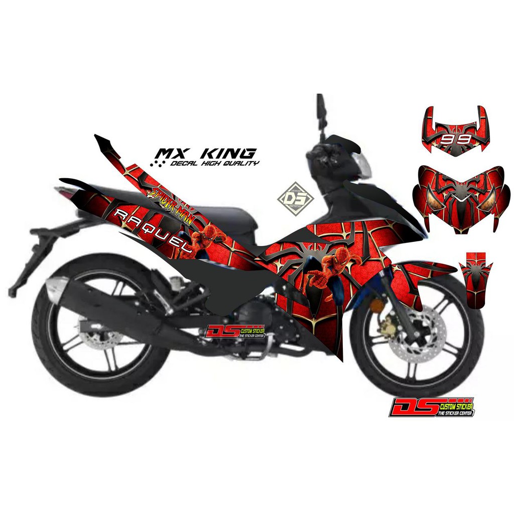 Decal Stiker Jupiter Mx King Spiderman Shopee Indonesia