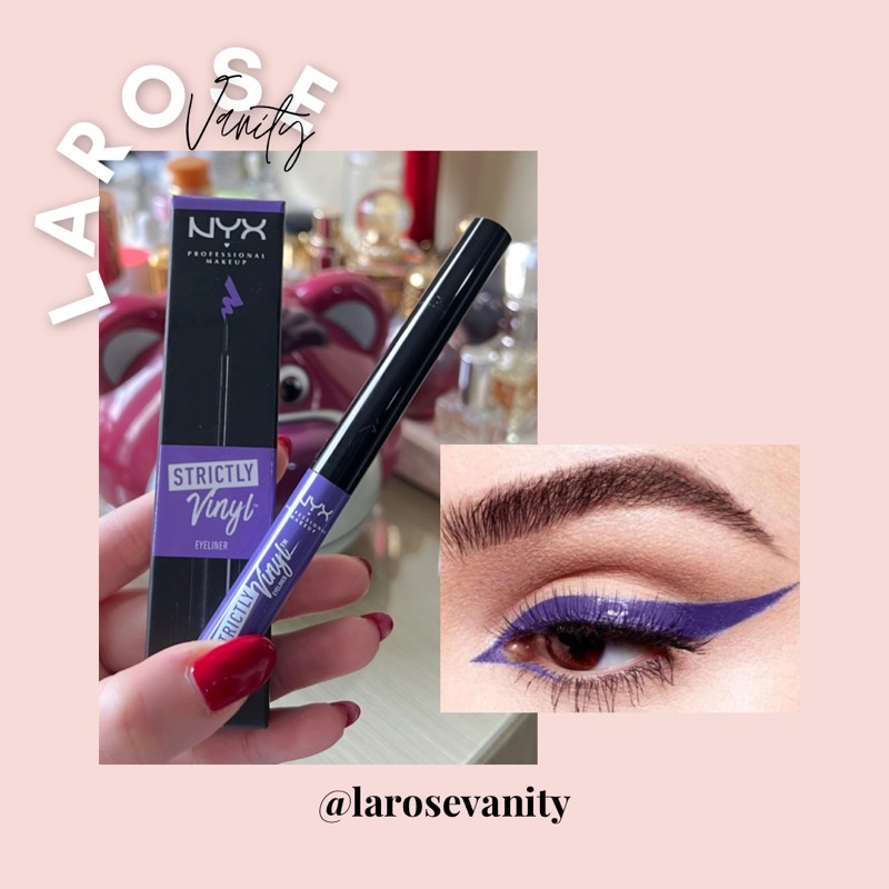Jual NYX STRICTLY VINYL EYELINER EXTRA (PURPLE) Shopee Indonesia
