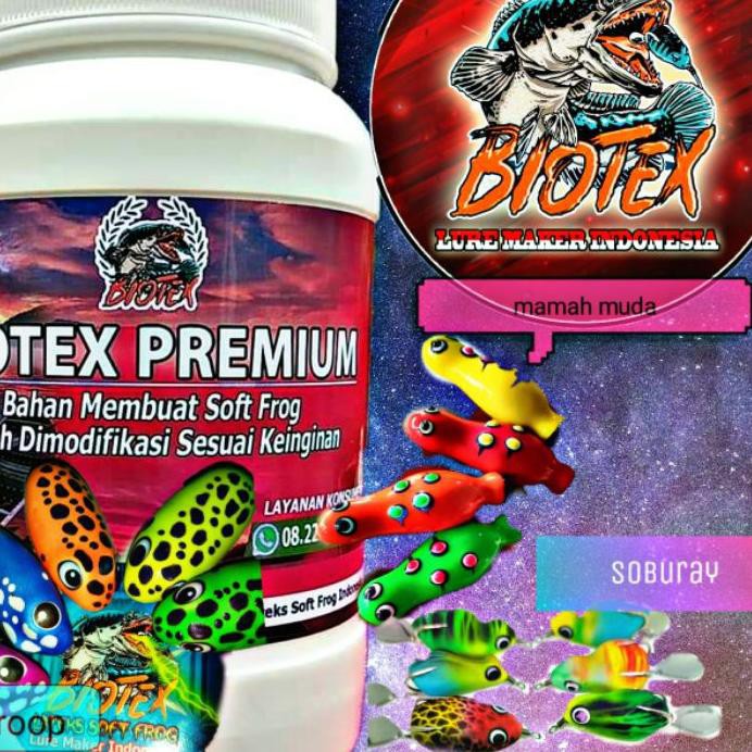 ❃ Biotex Premium Bahan Bikin Soft Frog Kemasan 900 ml ✧