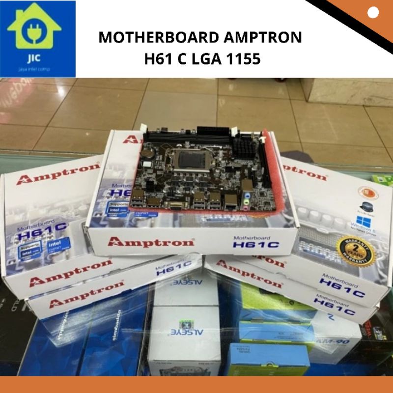 MOTHERBOARD AMPTRON H61 C LGA 1155