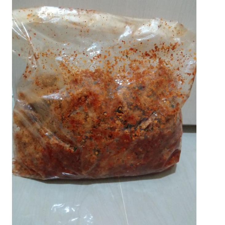 

SUPER PREMIU [BISA COD] 500GR KRIPIK KULIT AYAM PEDAS CIKRUH DAN ORIGINAL