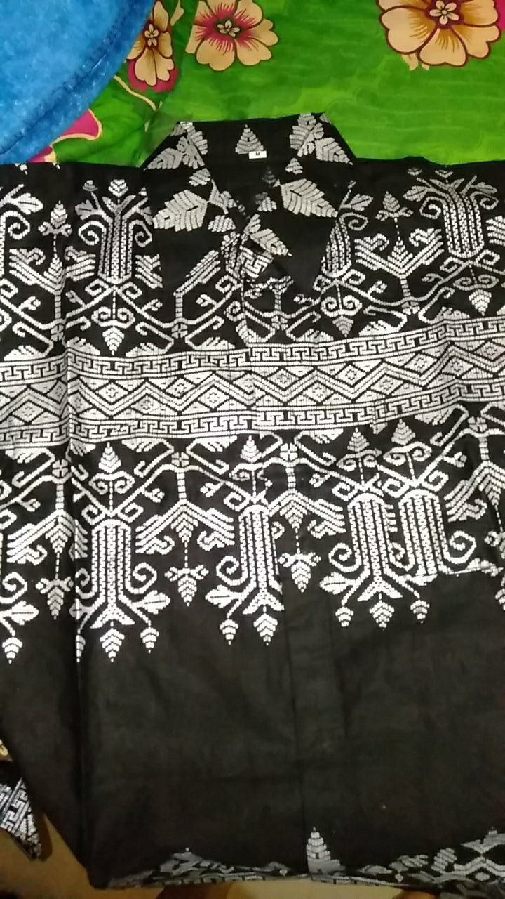 Batik Kalongan | Kemeja Batik Kantor Motif Anjani Panjang