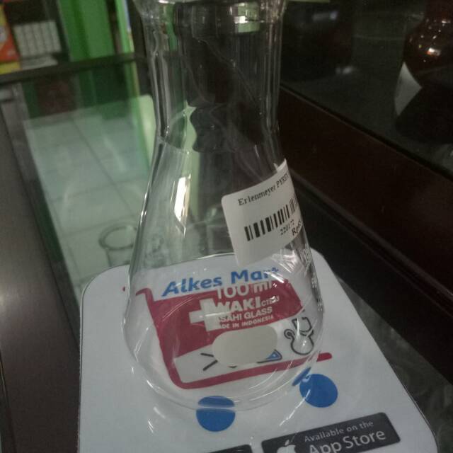 Erlenmeyer iwaki PYREX 100 ml