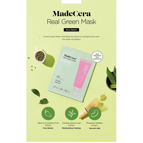 SKINRx LAB - Madecera Real Green Mask