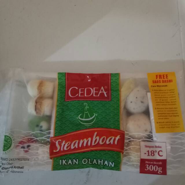 CEDEA STEAMBOAT OLAHAN IKAN 300 gram