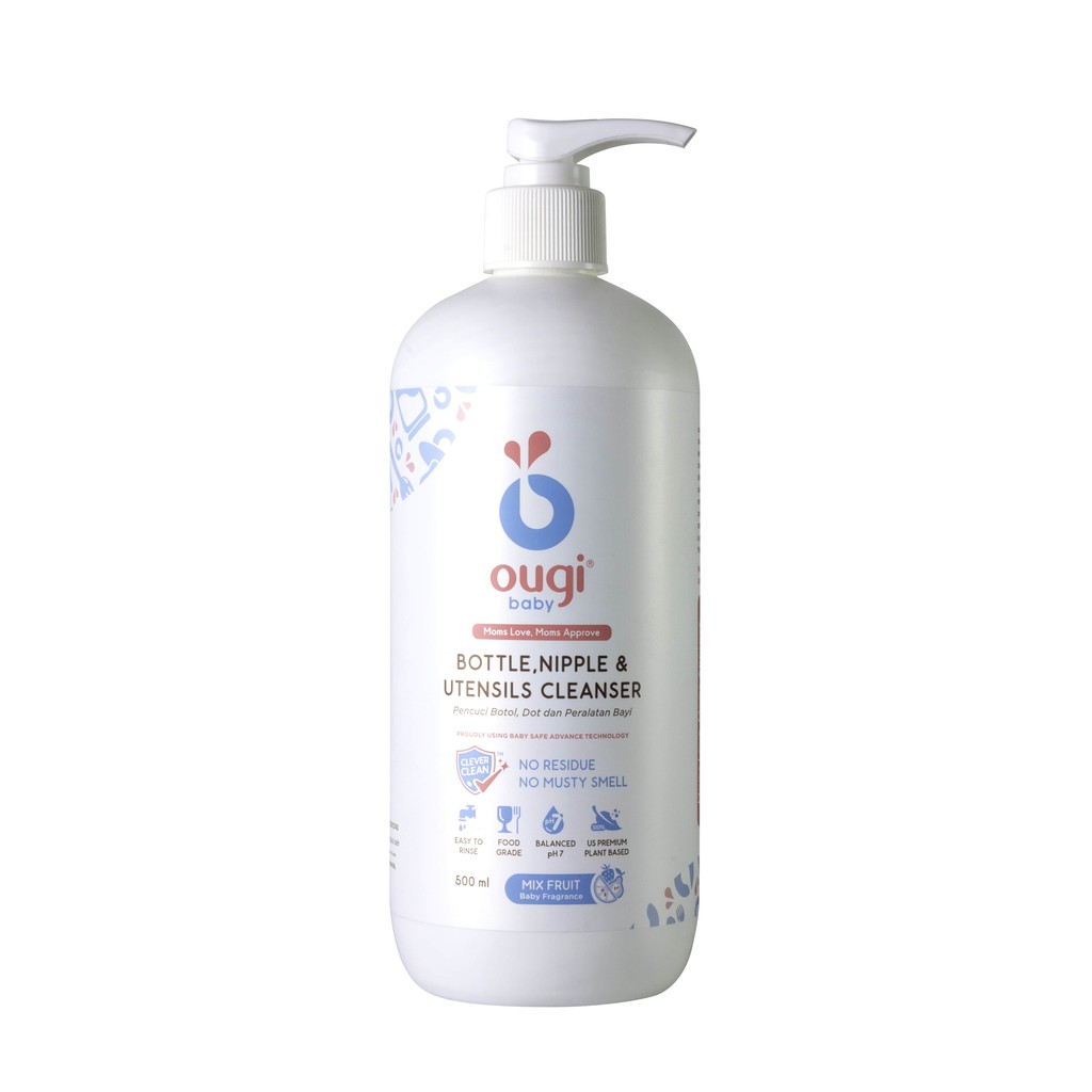 Ougi Baby Bottle Nipple Utensils Cleanser