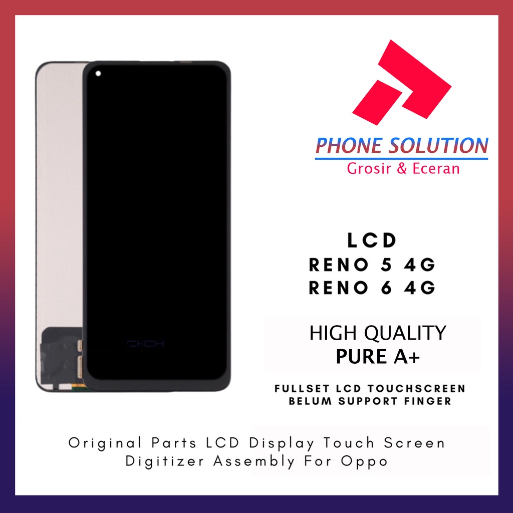 LCD Oppo Reno 5 4G / LCD Oppo Reno 6 4G 100% Original Fullset Touchscreen // Supplier LCD Oppo - Garansi 1 Bulan