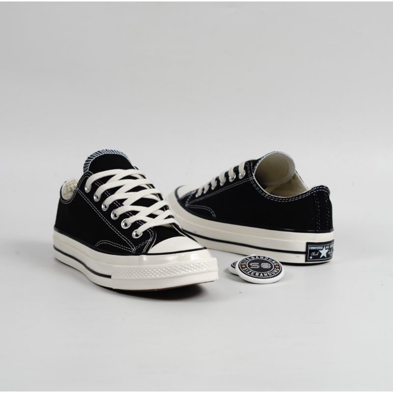 Sepatu Converse 1970s Ox Black Egret