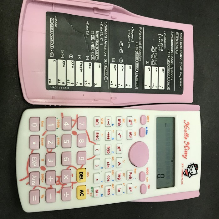 

Kalkulator Sains Hello Kitty Kalkulator Scientitific Hello Kitty