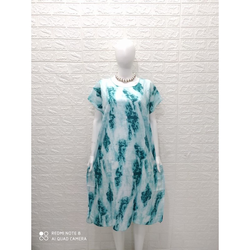 Daster jumbo bali tie dye bercak