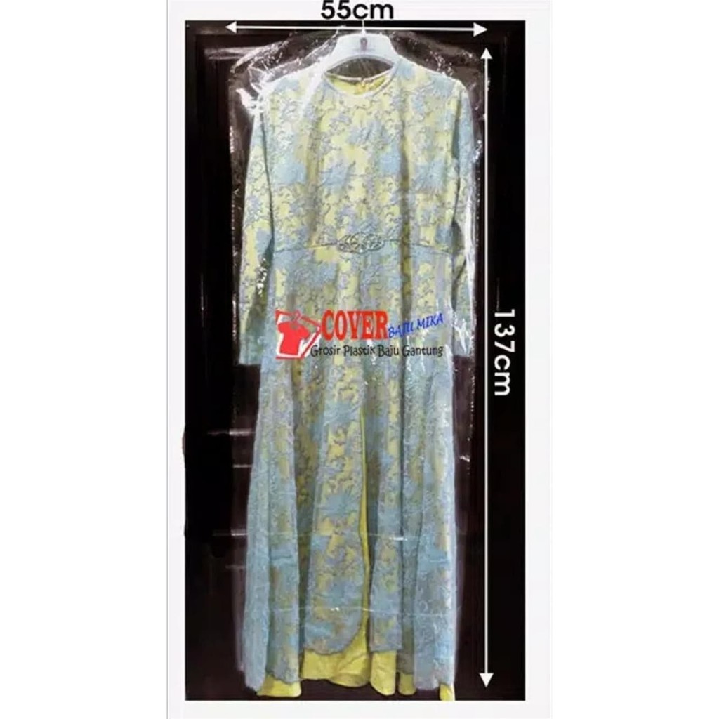 Plastik Baju Gantung Ukuran Gamis Cover Baju Plastik Plastik Pelindung