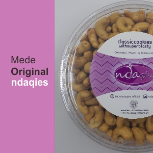 

Kacang Mede Original Ndaqies 400gram