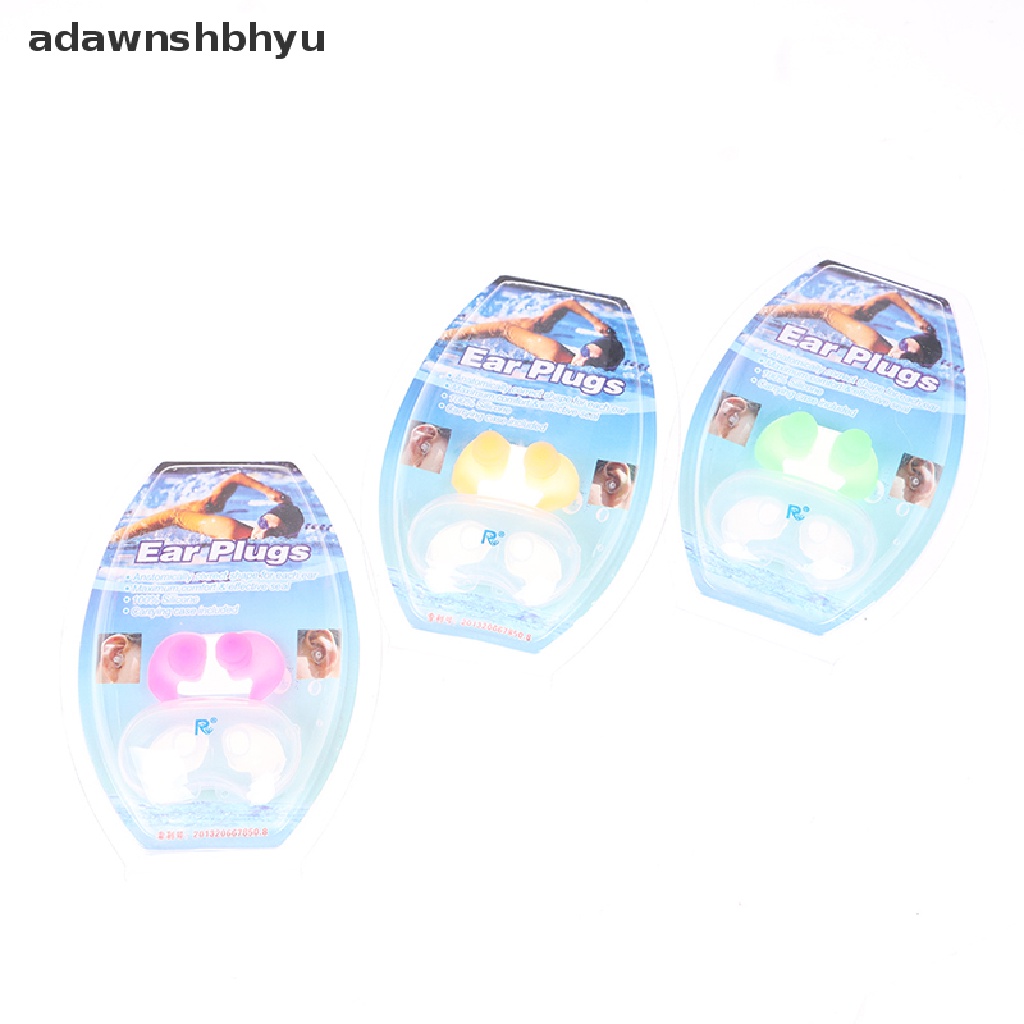 Adawnshbhyu Penyumbat Telinga Renang Anak Dewasa Profesional Anti Air Kolam Renang Ear Plug