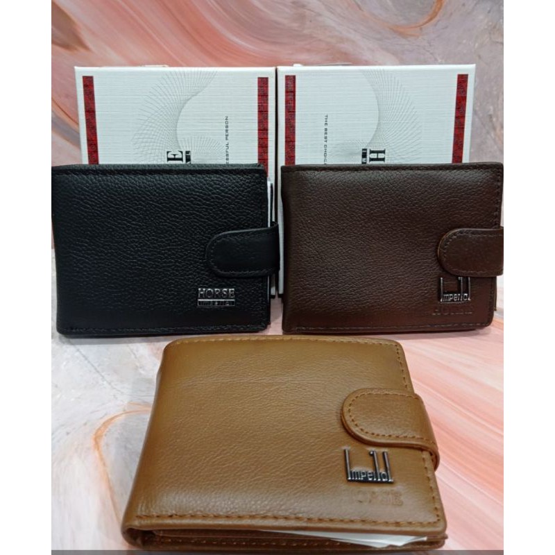 Dompet Lipat Pria Horse Imperial Model Kancing