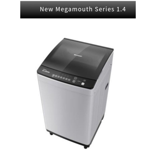 Mesin Cuci Sharp 9kg Top loading ES-M9000T [Free ongkir Cilegon]