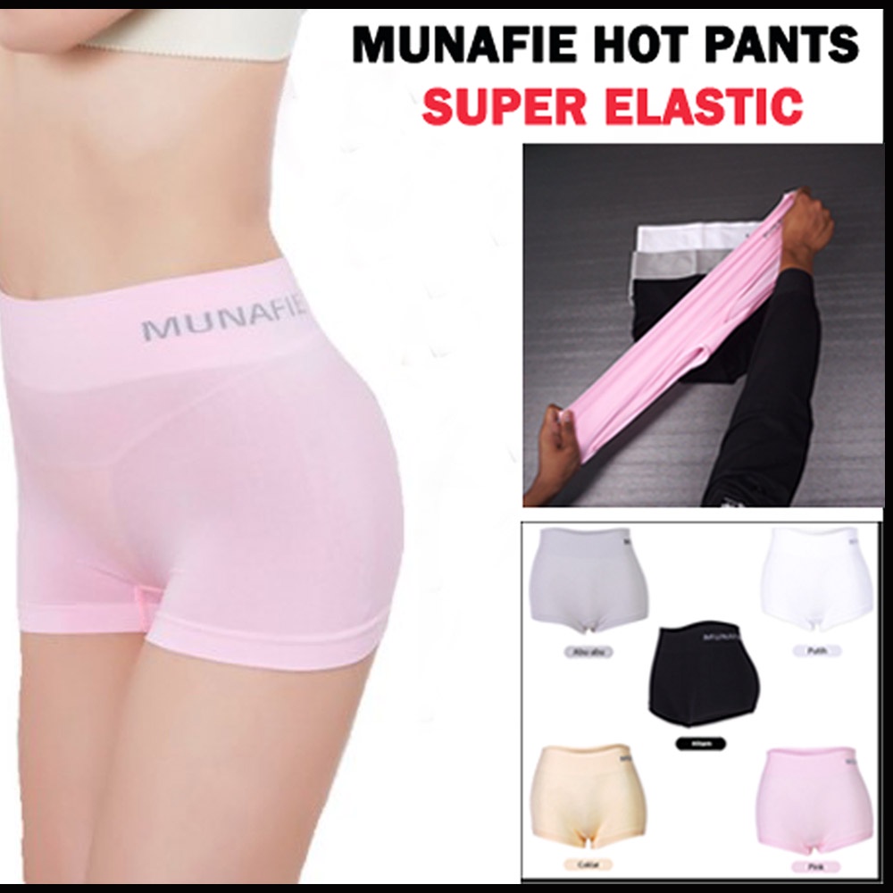 Boxer Munafie Hot Pants  Women Import UNDERWEAR WANITA Nyaman saat dipakai tanpa GERAH mk04