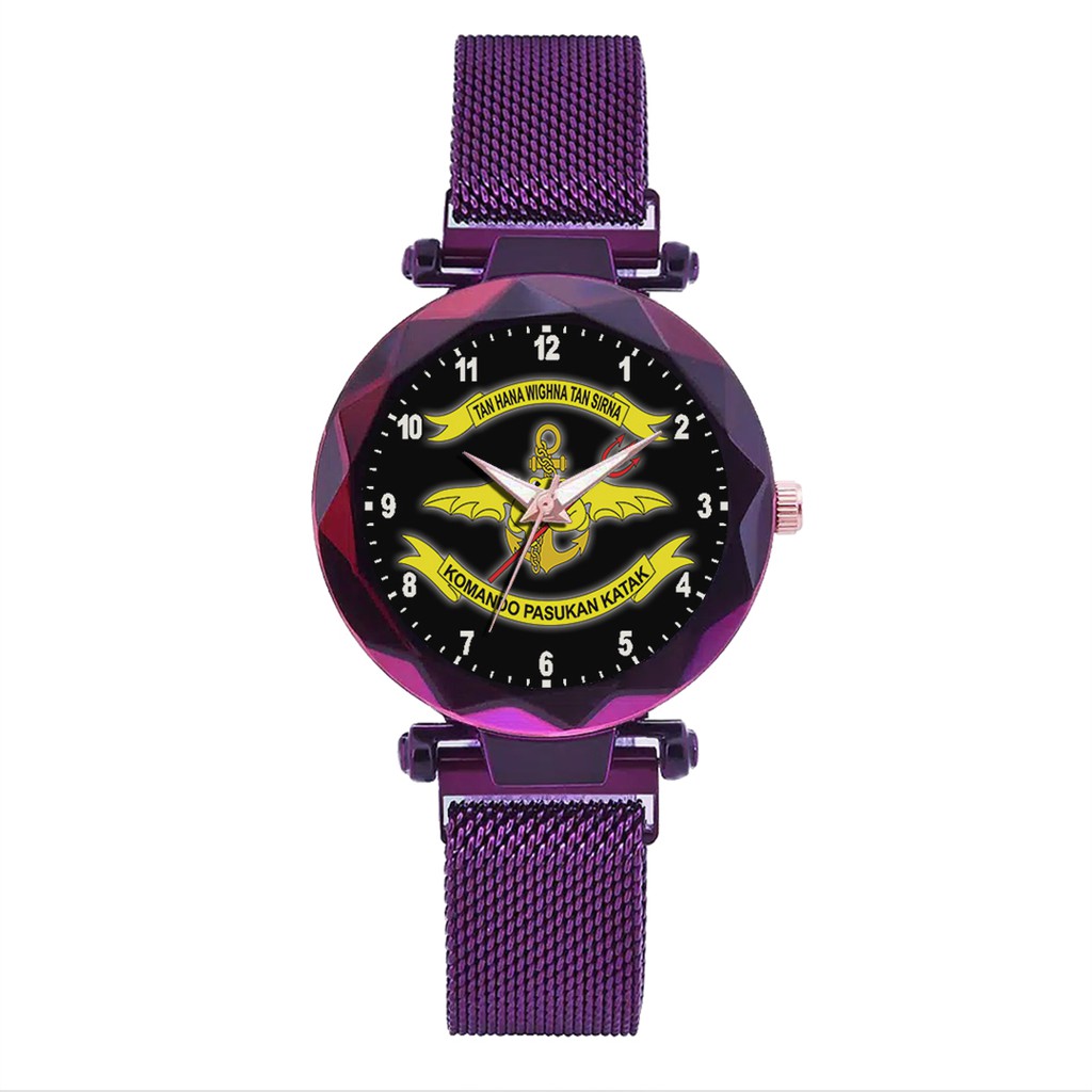 Jam Tangan Wanita Custom - KOPASKA Free Box &amp; Batre Cadangan