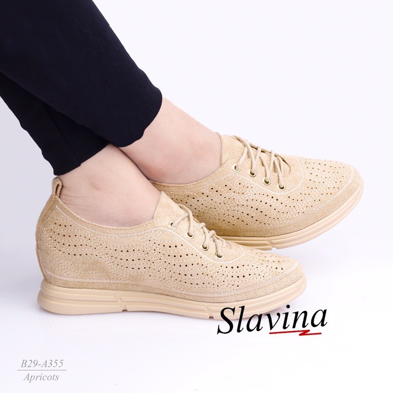 [JS18]Slavina Natania Wedges* With Colourtone Outsole Series *#B29-A355