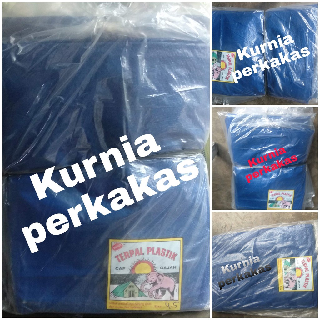 Terpal Plastik Cap Gajah A3 3 X 4