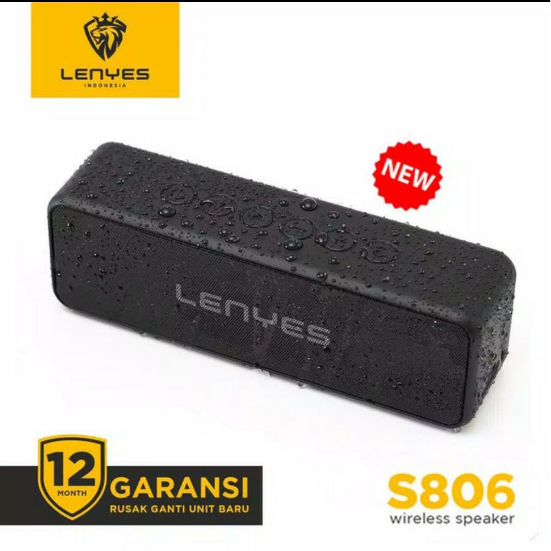 SPEAKER BLUETOOTH WIRELESS LENYES S806