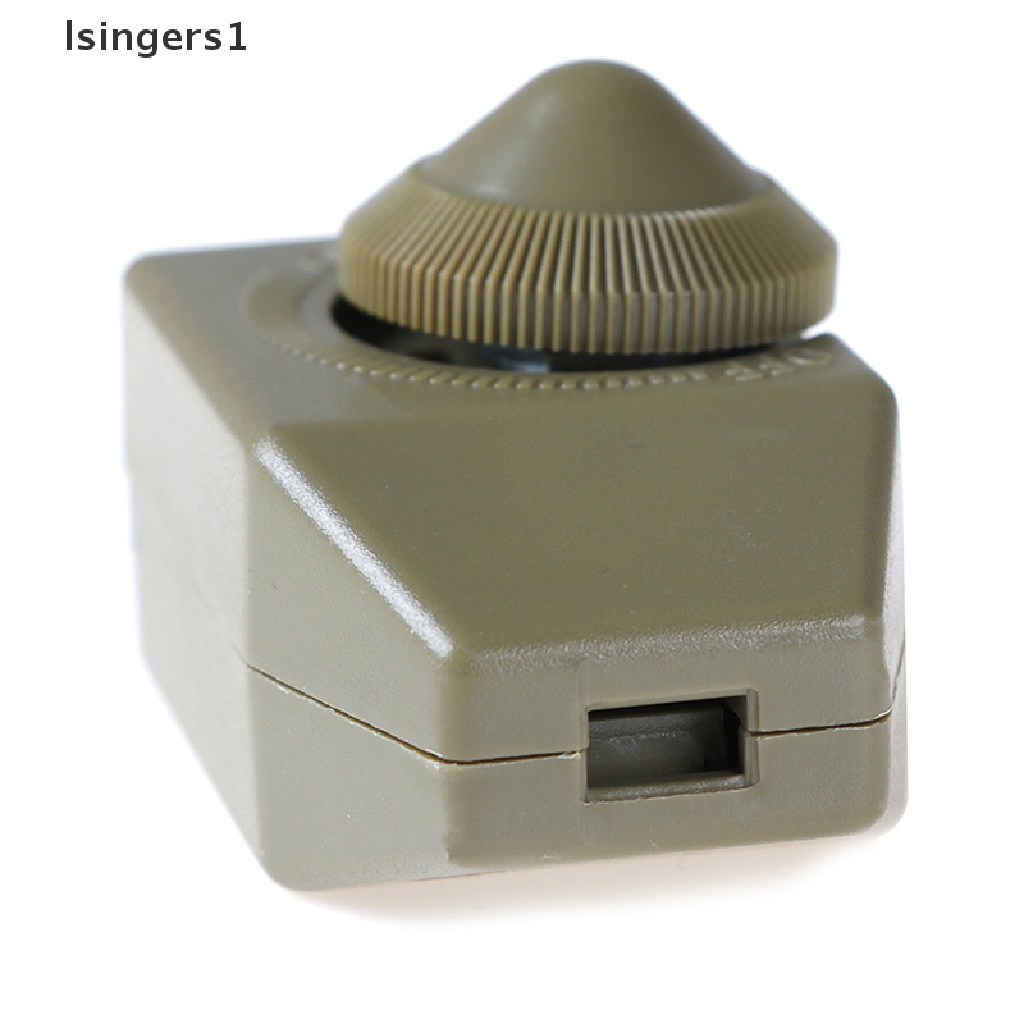 (lsingers1) 904 Saklar dimmer manual 250V 2A 15-60W Untuk Lampu Meja